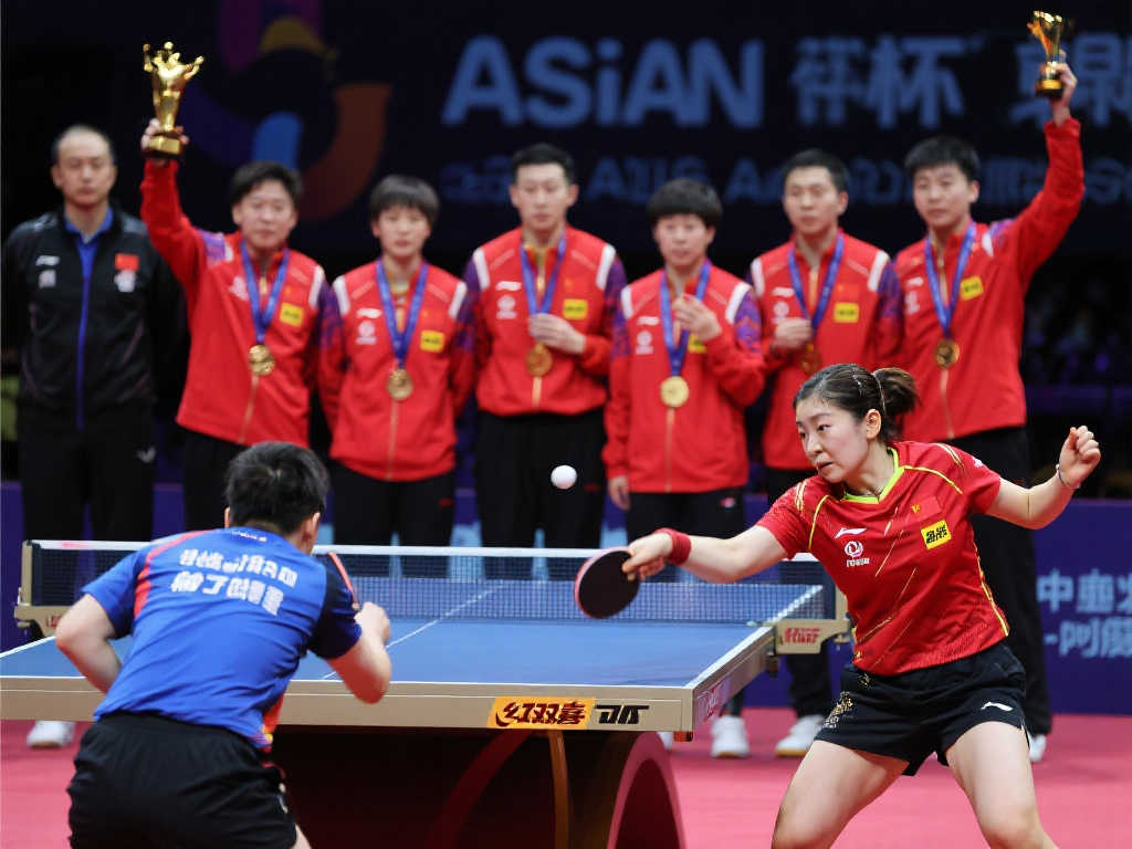 王楚钦、王曼昱亚洲杯首冠加冕 国乒强势囊括金银铜