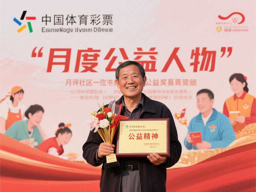 体彩设立“月度公益人物”奖项，表彰平凡之光